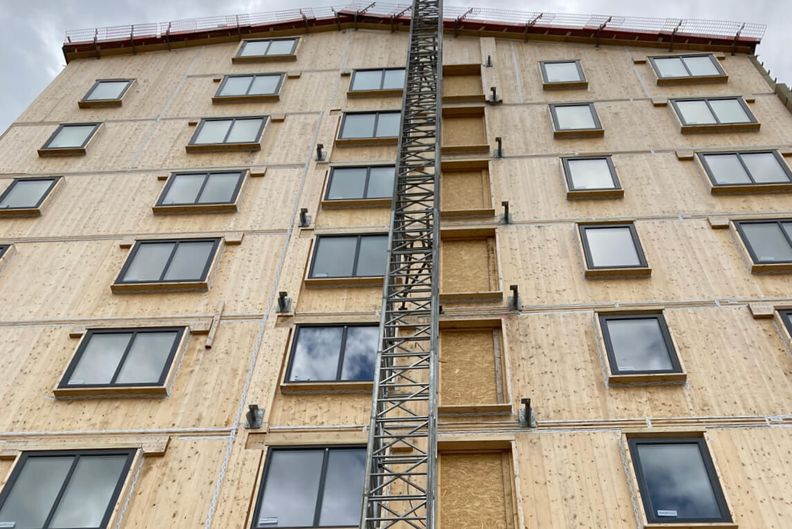 Balkonopplosning vor CLT, Balco Balkon
