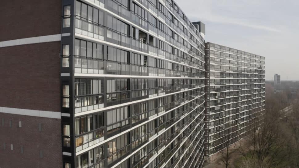 Balco installeert duurzame klimaatgevel bij Mozartflat Tilburg